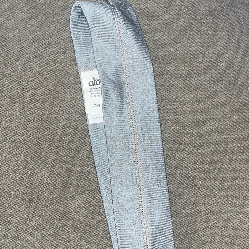 ✨FREE✨ Alo Headband Silver/Heather Grey